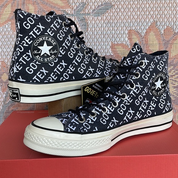 Converse Men’s 162347C
CHUCK 70 HI
BLACK/WHITE/BROWN Sneakers - Picture 9 of 16